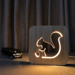 Animal Cartoon Lamp