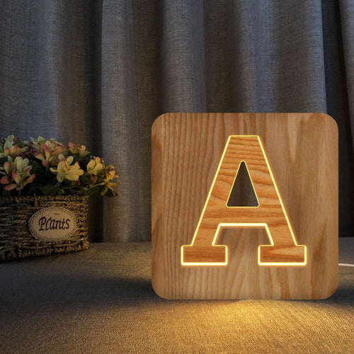 Alphabetical Lamp